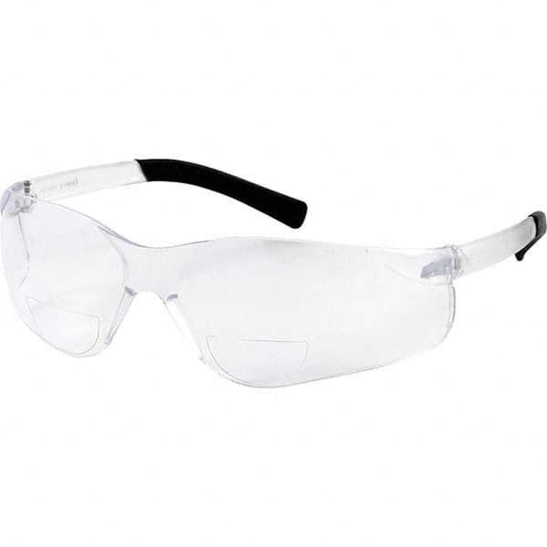 Bouton - Magnifying Safety Glasses Diopter Lens: +1.5 Lens Coating: Scratch Resistant - Americas Industrial Supply
