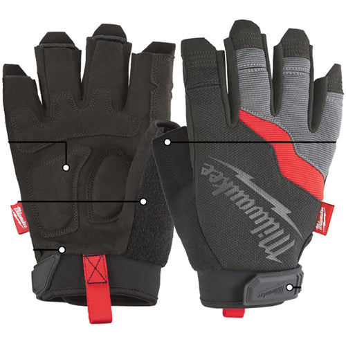 XXL FINGERLESS WORK GLOVE - Americas Industrial Supply