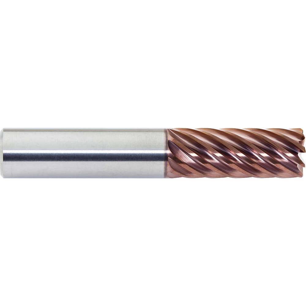 M.A. Ford - Corner Radius & Corner Chamfer End Mills; Mill Diameter (mm): 16.00 ; Mill Diameter (Decimal Inch): 0.6299 ; End Type: Corner Radius ; Corner Radius (mm): 0.50 ; Corner Radius (Decimal Inch): 0.0197 ; Number of Flutes: 9 - Exact Industrial Supply