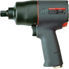 Ingersoll-Rand - 1/2" Drive, 9,500 RPM, 600 Ft/Lb Torque Impact Wrench - Pistol Grip Handle, 1,250 IPM, 23 CFM, 90 psi, 1/4" NPTF Inlet - Americas Industrial Supply