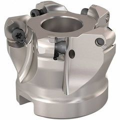 Seco - 40mm Cut Diam, 6mm Max Depth, 22mm Arbor Hole, 5 Inserts, RP..1204 Insert Style, Indexable Copy Face Mill - R220.29 Cutter Style, 12,300 Max RPM, 40mm High, Through Coolant, Series R220.29 - Americas Industrial Supply