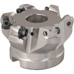 Seco - 51mm Cut Diam, 6mm Max Depth, 22mm Arbor Hole, 6 Inserts, RP..1204 Insert Style, Indexable Copy Face Mill - R220.29 Cutter Style, 11,200 Max RPM, 40mm High, Through Coolant, Series R220.29 - Americas Industrial Supply
