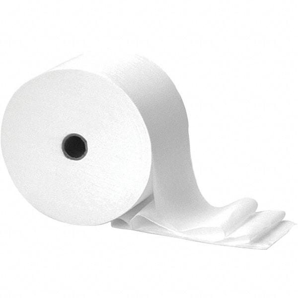 PRO-SOURCE - Small Core Bath Tissue, 850' Roll Length x 3.88" Sheet Width - 1 Ply, White, Recycled Fiber, 24 Rolls - Americas Industrial Supply