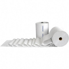 PRO-SOURCE - Hard Roll of 1 Ply White Paper Towels - 7-7/8" Wide, 800' Roll Length - Americas Industrial Supply