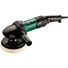 Metabo - 7" Pad Diam, 3,900 RPM, Handheld Electric Polisher - 5/8-11" Spindle Thread - Americas Industrial Supply