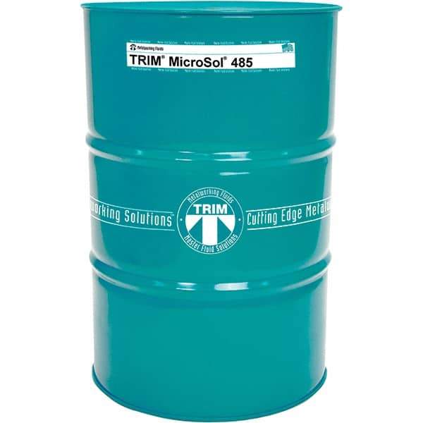 Master Fluid Solutions - TRIM MicroSol 455, 54 Gal Drum Cutting Fluid - Semisynthetic - Americas Industrial Supply