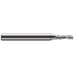 Harvey Tool - Square End Mills; Mill Diameter (Inch): 1/2 ; Mill Diameter (Decimal Inch): 0.5000 ; Length of Cut (Inch): 1-1/2 ; Length of Cut (Decimal Inch): 1.5000 ; Material: Solid Carbide ; Finish/Coating: Uncoated - Exact Industrial Supply