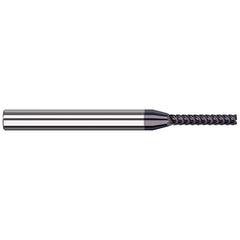 Harvey Tool - Square End Mills; Mill Diameter (Inch): 5/64 ; Mill Diameter (Decimal Inch): 0.0780 ; Length of Cut (Decimal Inch): 0.4750 ; Material: Solid Carbide ; Finish/Coating: AlTiN Nano ; Shank Diameter (Inch): 1/8