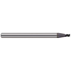 Harvey Tool - Square End Mills; Mill Diameter (Decimal Inch): 0.1000 ; Length of Cut (Decimal Inch): 0.1500 ; Material: Solid Carbide ; Finish/Coating: AlTiN ; Shank Diameter (Inch): 1/8 ; Single or Double End: Single - Exact Industrial Supply