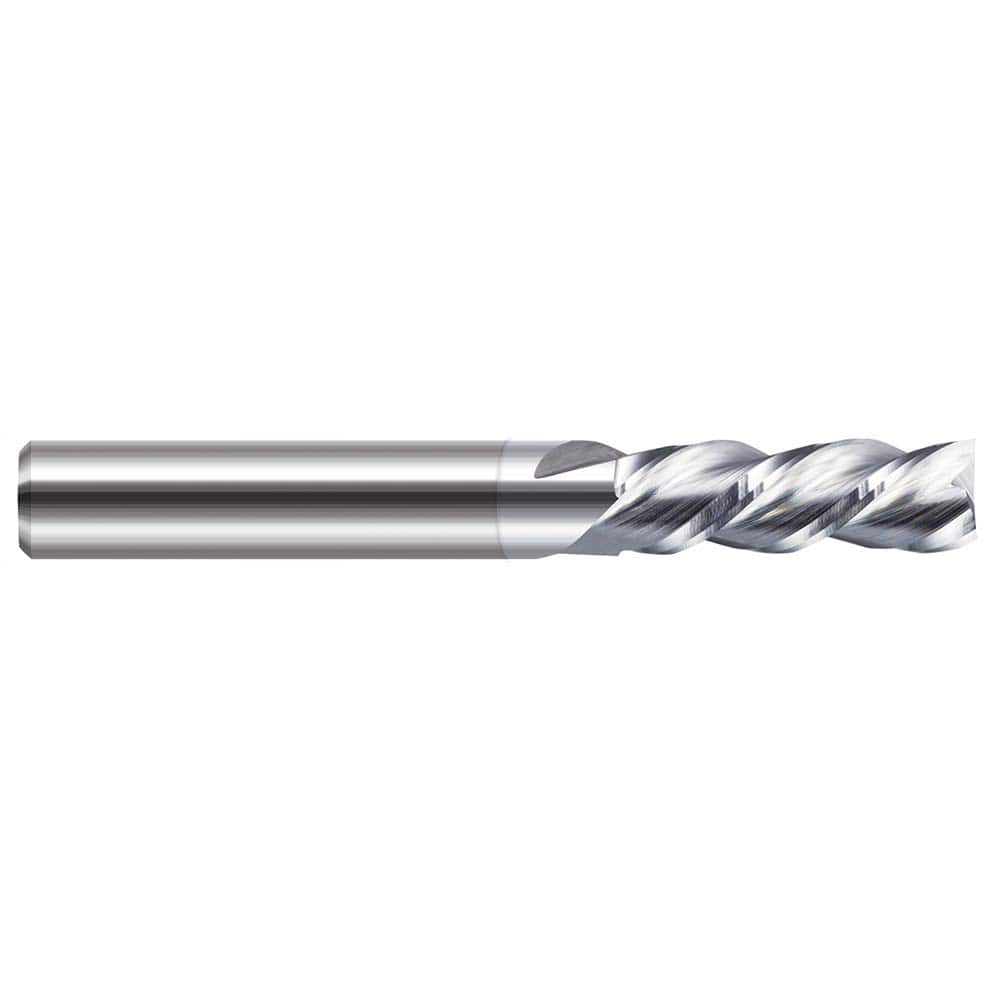 Harvey Tool - Square End Mills; Mill Diameter (Inch): 1/4 ; Mill Diameter (Decimal Inch): 0.2500 ; Length of Cut (Inch): 3/8 ; Length of Cut (Decimal Inch): 0.3750 ; Material: Solid Carbide ; Finish/Coating: TiB2 - Exact Industrial Supply