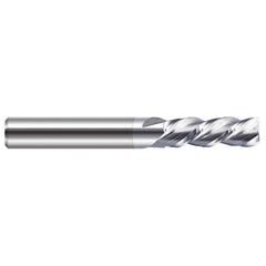 Harvey Tool - Square End Mills; Mill Diameter (Inch): 1/4 ; Mill Diameter (Decimal Inch): 0.2500 ; Length of Cut (Inch): 3/8 ; Length of Cut (Decimal Inch): 0.3750 ; Material: Solid Carbide ; Finish/Coating: TiB2 - Exact Industrial Supply