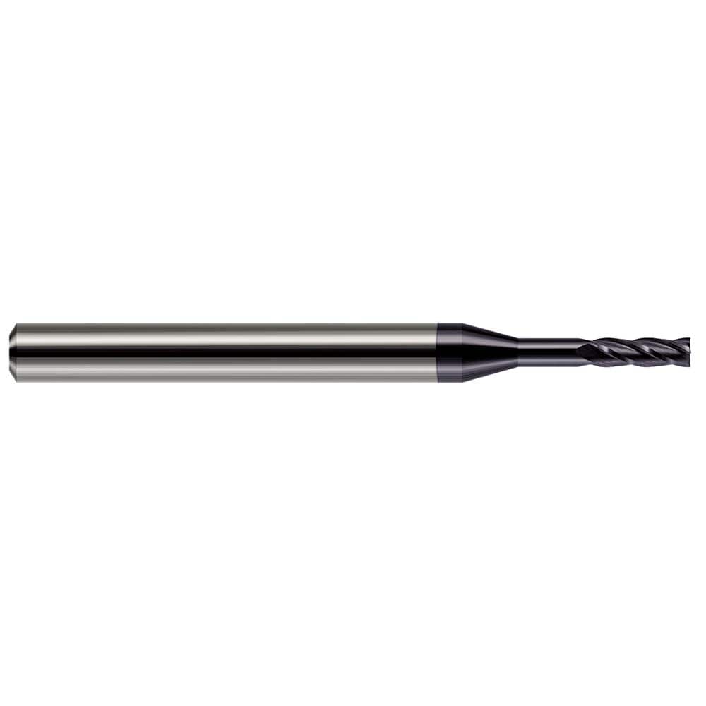 Harvey Tool - Square End Mills; Mill Diameter (Inch): 5/64 ; Mill Diameter (Decimal Inch): 0.0780 ; Length of Cut (Inch): 15/64 ; Length of Cut (Decimal Inch): 0.2340 ; Material: Solid Carbide ; Finish/Coating: AlTiN - Exact Industrial Supply