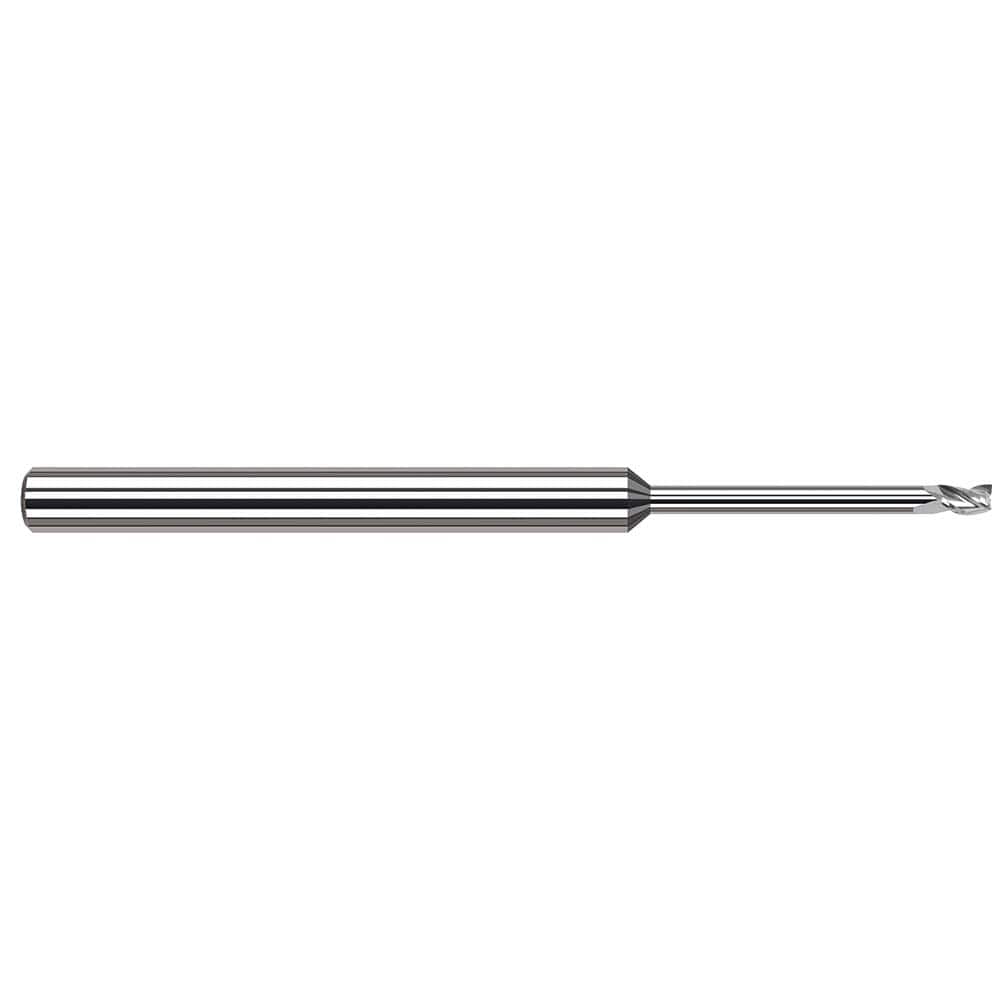 Harvey Tool - Square End Mills; Mill Diameter (Inch): 1/8 ; Mill Diameter (Decimal Inch): 0.1250 ; Length of Cut (Inch): 3/16 ; Length of Cut (Decimal Inch): 0.1870 ; Material: Solid Carbide ; Finish/Coating: Uncoated - Exact Industrial Supply