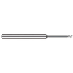 Harvey Tool - Square End Mills; Mill Diameter (Inch): 1/16 ; Mill Diameter (Decimal Inch): 0.0620 ; Length of Cut (Inch): 3/32 ; Length of Cut (Decimal Inch): 0.0930 ; Material: Solid Carbide ; Finish/Coating: Uncoated - Exact Industrial Supply