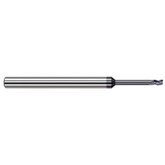 Harvey Tool - Square End Mills; Mill Diameter (Inch): 1/4 ; Mill Diameter (Decimal Inch): 0.2500 ; Length of Cut (Inch): 3/8 ; Length of Cut (Decimal Inch): 0.3750 ; Material: Solid Carbide ; Finish/Coating: AlTiN Nano - Exact Industrial Supply