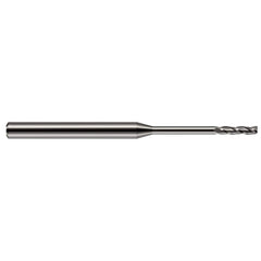 Harvey Tool - 1.9mm, 1/2" LOC, 1/8" Shank Diam, 2-1/2" OAL, 3 Flute Solid Carbide Square End Mill - Exact Industrial Supply