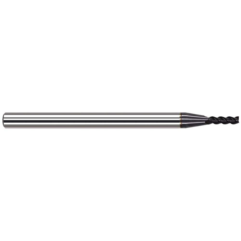 Harvey Tool - Square End Mills; Mill Diameter (Inch): 5/64 ; Mill Diameter (Decimal Inch): 0.0780 ; Length of Cut (Inch): 15/64 ; Length of Cut (Decimal Inch): 0.2340 ; Material: Solid Carbide ; Finish/Coating: AlTiN - Exact Industrial Supply
