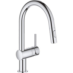 Grohe - Kitchen & Bar Faucets; Type: Pull Out ; Style: Contemporary; Modern; Transitional ; Mount: Deck ; Design: One Handle ; Handle Type: Lever ; Spout Type: Pullout - Exact Industrial Supply