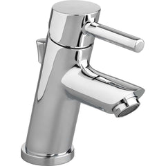 American Standard - Lavatory Faucets; Type: Deck Mount ; Spout Type: Low Arc ; Design: Lever ; Handle Type: Lever ; Mounting Centers: Single Hole (Inch); Drain Type: Pop-Up - Exact Industrial Supply