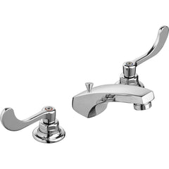 American Standard - Lavatory Faucets; Type: Widespread ; Spout Type: Straight ; Design: Lever ; Handle Type: Lever ; Mounting Centers: 8 (Inch); Drain Type: No Drain - Exact Industrial Supply