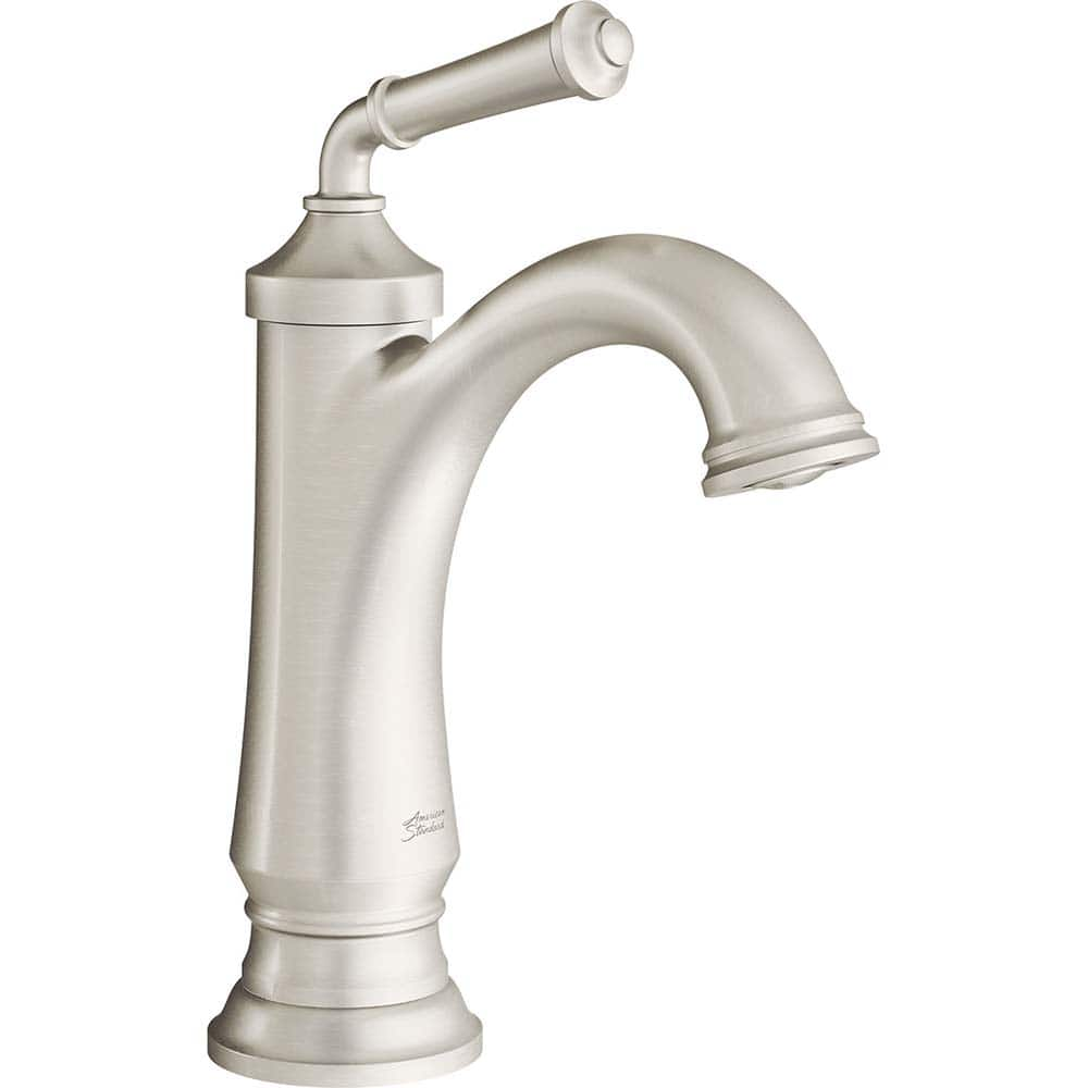 American Standard - Lavatory Faucets; Type: Deck Mount ; Spout Type: High Arc ; Design: Lever ; Handle Type: Lever ; Mounting Centers: Single Hole (Inch); Drain Type: Pop-Up - Exact Industrial Supply