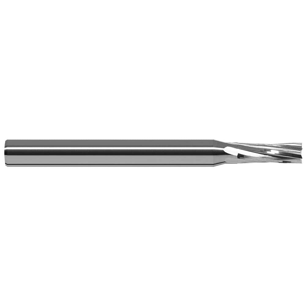 Harvey Tool - 1/8", 3/16" LOC, 1/8" Shank Diam, 1-1/2" OAL, 8 Flute, Solid Carbide Square End Mill