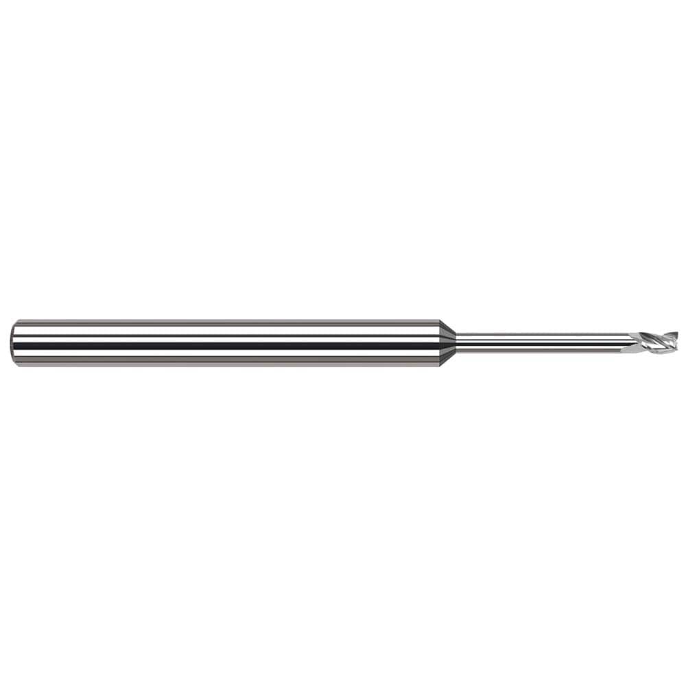 Harvey Tool - Square End Mills; Mill Diameter (mm): 0.80 ; Mill Diameter (Inch): 1/32 ; Mill Diameter (Decimal Inch): 0.0310 ; Length of Cut (mm): 1.2000 ; Length of Cut (Inch): 3/64 ; Length of Cut (Decimal Inch): 0.0470