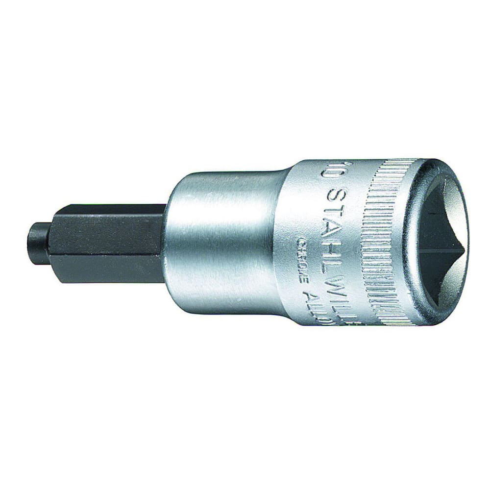 Hand Hex & Torx Bit Sockets; Socket Type: Hex Bit Socket; Hex Size (mm): 14.000; Bit Length: 20 mm; Insulated: No; Tether Style: Not Tether Capable; Material: Chrome Alloy Steel; Finish: Chrome-Plated; Overall Length (Decimal Inch): 2.3700; Non-sparking: