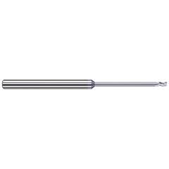 Harvey Tool - Corner Radius & Corner Chamfer End Mills; Mill Diameter (Inch): 1/8 ; Mill Diameter (Decimal Inch): 0.1250 ; End Type: Corner Radius ; Corner Radius (Decimal Inch): 0.0050 ; Number of Flutes: 3 ; Material: Solid Carbide - Exact Industrial Supply