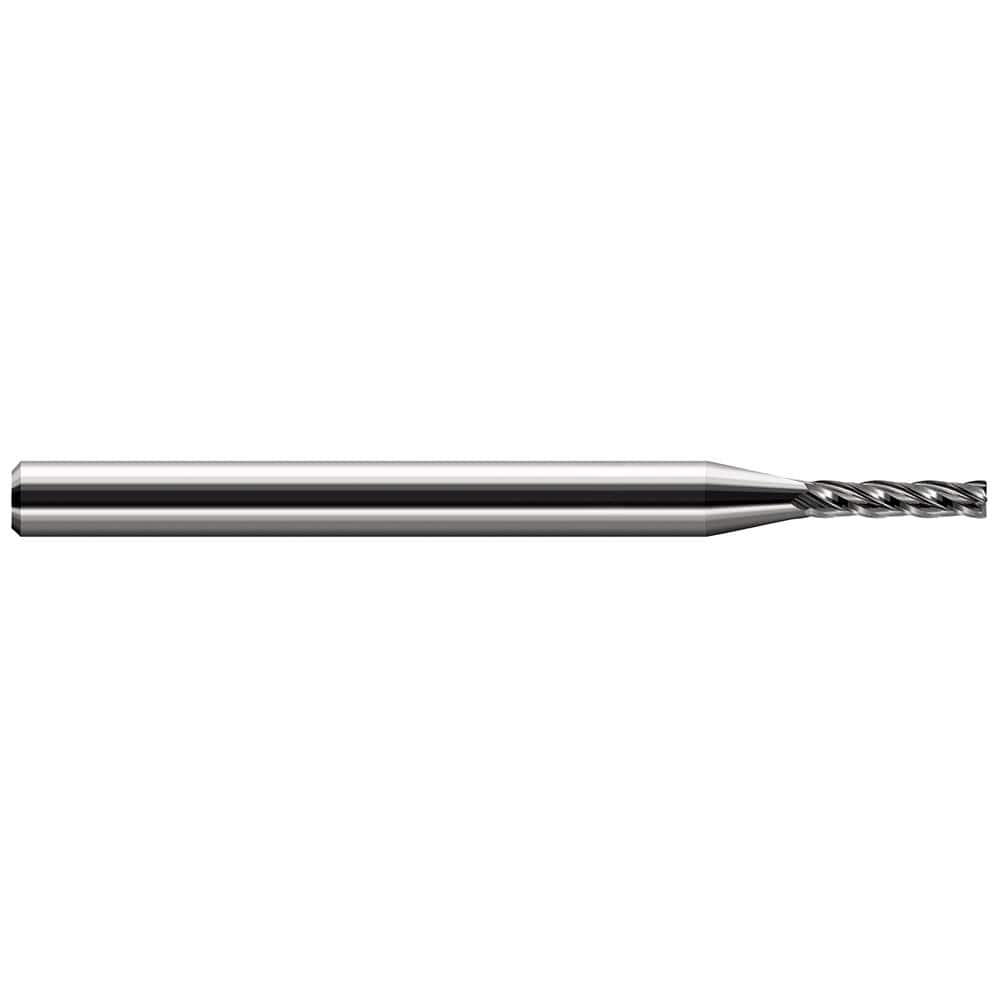 Harvey Tool - 3/8" Diam 4 Flute Solid Carbide 0.005" Corner Radius End Mill - Exact Industrial Supply