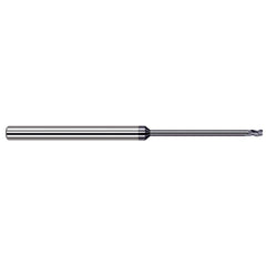 Harvey Tool - Corner Radius & Corner Chamfer End Mills; Mill Diameter (mm): 1.20 ; Mill Diameter (Inch): 3/64 ; Mill Diameter (Decimal Inch): 0.0470 ; End Type: Corner Radius ; Corner Radius (Decimal Inch): 0.0050 ; Number of Flutes: 3 - Exact Industrial Supply