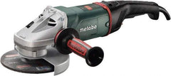 Metabo - 7" Wheel Diam, 8,500 RPM, Corded Angle & Disc Grinder - 5/8-11 Spindle, 15 Amps - Americas Industrial Supply