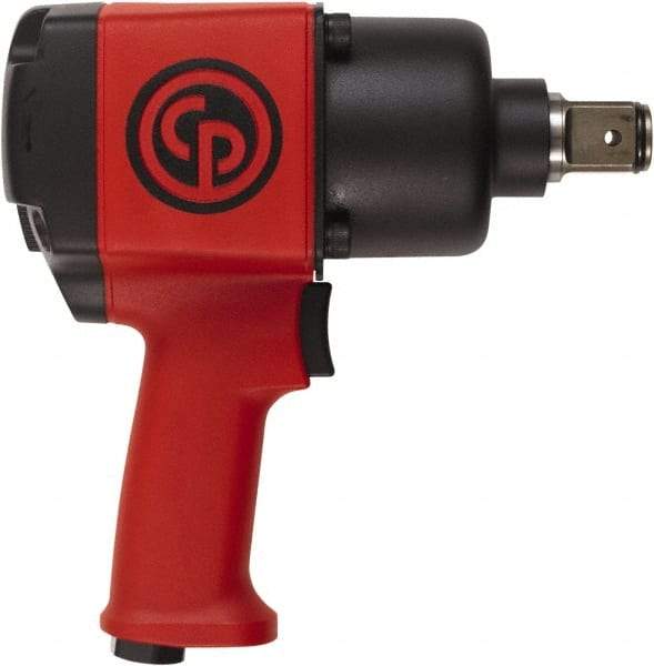 Chicago Pneumatic - 1" Drive, 6,300 RPM, 950 Ft/Lb Torque Impact Wrench - Pistol Grip Handle, 900 IPM, 30 CFM, 90 psi, 3/8" NPT Inlet - Americas Industrial Supply