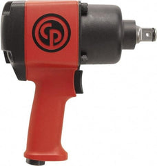 Chicago Pneumatic - 3/4" Drive, 6,300 RPM, 950 Ft/Lb Torque Impact Wrench - Pistol Grip Handle, 900 IPM, 30 CFM, 90 psi, 3/8" NPT Inlet - Americas Industrial Supply