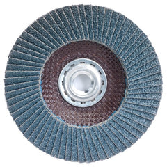 7″ × 1/4″ × 5/8″ PowerFlex Flap Disc Type 27 Flat 24 Grit - Americas Industrial Supply