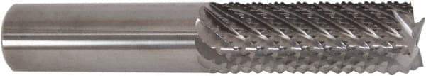 Controx - 1/2" Diam, 1-1/4" LOC, Square End, Solid Carbide Diamond Pattern Router Bit - Right Hand Cut, 3" OAL - Americas Industrial Supply