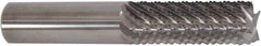 Controx - 1/2" Diam, 1-1/4" LOC, Square End, Solid Carbide Diamond Pattern Router Bit - Right Hand Cut, 3" OAL - Americas Industrial Supply