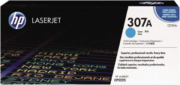 Hewlett-Packard - Cyan Toner Cartridge - Use with HP Color LaserJet Professional CP5225 - Americas Industrial Supply