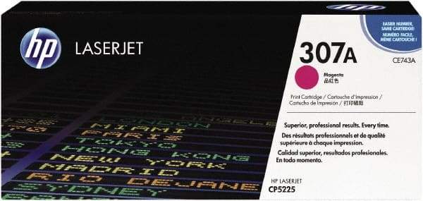 Hewlett-Packard - Magenta Toner Cartridge - Use with HP Color LaserJet Professional CP5225 - Americas Industrial Supply