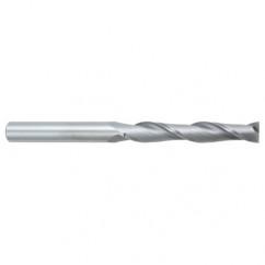 1 Dia. x 6 Overall Length 2-Flute Square End Solid Carbide SE End Mill-Round Shank-Center Cutting-Uncoated - Americas Industrial Supply