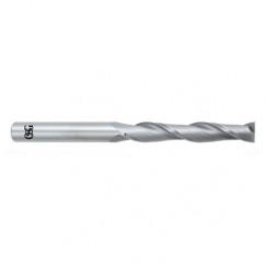 18mm Dia. x 153mm Overall Length 2-Flute Square End Solid Carbide SE End Mill-Round Shank-Center Cutting-Uncoated - Americas Industrial Supply