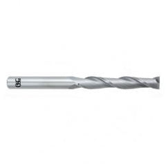 25mm Dia. x 153mm Overall Length 2-Flute Square End Solid Carbide SE End Mill-Round Shank-Center Cutting-Uncoated - Americas Industrial Supply