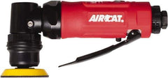 AIRCAT - 1-1/4 to 2" Disc, 13,000 RPM, Pneumatic Handheld Disc Sander - 2.5 CFM, 1/4" Inlet, 0.3 hp, 90 psi - Americas Industrial Supply