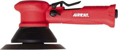 AIRCAT - 6" Max Disc, 10,000 RPM, Pneumatic Handheld Disc Sander - 2.5 CFM, 1/4" Inlet, 0.3 hp, 90 psi - Americas Industrial Supply