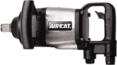 AIRCAT - 1" Drive, 5,000 RPM, 1,800 Ft/Lb Torque Impact Wrench - D-Handle, 1,400 IPM, 12 CFM, 90 psi, 1/2" NPT Inlet - Americas Industrial Supply