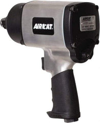 AIRCAT - 3/4" Drive, 6,000 RPM, 1,400 Ft/Lb Torque Impact Wrench - Pistol Grip Handle, 1,600 IPM, 8 CFM, 90 psi, 3/8" NPT Inlet - Americas Industrial Supply