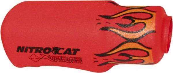 AIRCAT - For Use with AIRCAT 1355 and 1375, Impact Wrench Boot - Red - Americas Industrial Supply