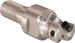 Seco - 12mm Cutting Diam, 0.32mm Max Depth of Cut, Modular Connection Indexable Copy End Mill - 2 Inserts, LPHT Insert, R217.21 Toolholder - Americas Industrial Supply