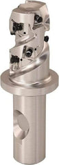 Seco - 25mm Cutting Diam, 20mm Shank Diam, 8mm Max Depth of Cut, Straight Shank Indexable Copy End Mill - 2 Inserts, LOEX Insert, R217.94 Toolholder - Americas Industrial Supply