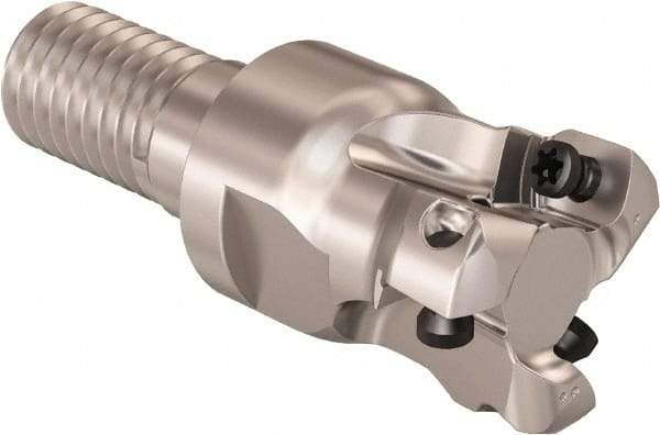 Seco - 5/8" Cutting Diam, 0.32mm Max Depth of Cut, Modular Connection Indexable Copy End Mill - 3 Inserts, LPHT Insert, R217.21 Toolholder - Americas Industrial Supply